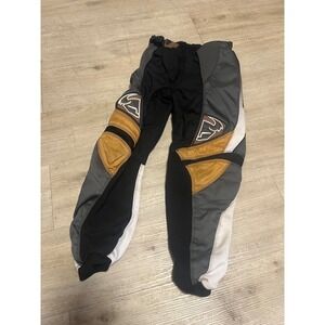 Thor MX Phase Motocross Pants Black Grey Tan Size 28 Dirt Bike Riding Gear